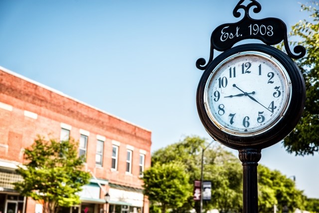 Downtown Wendell Clock.jpg