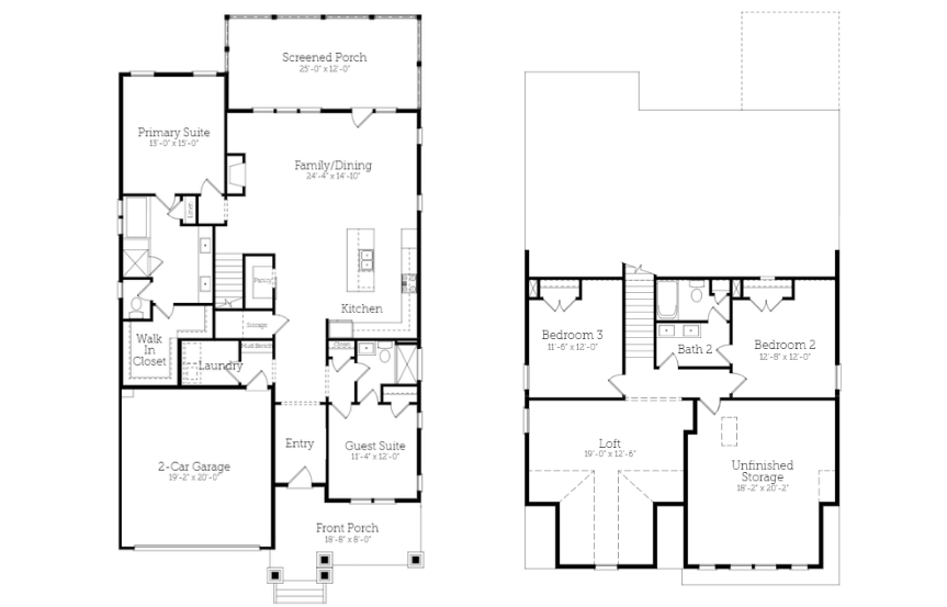 Homesite 2266 Floorplan