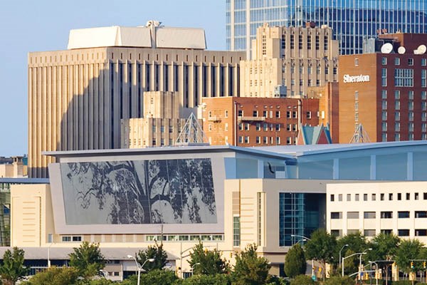 View of downtown Raleigh, NC.