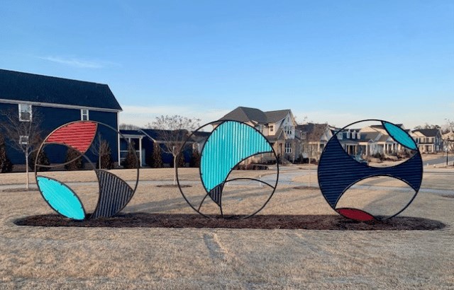 Solstice Park sculpture