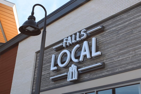 Falls Local Now Open at Treelight Square