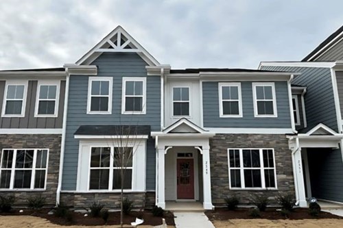 Exterior of Lennox townhome