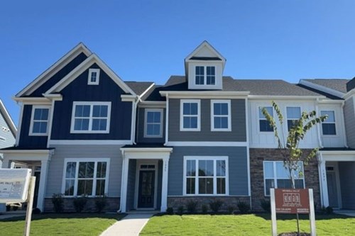 Exterior of Morgan townhome