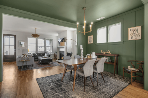 Dining Room of the Fletcher Model