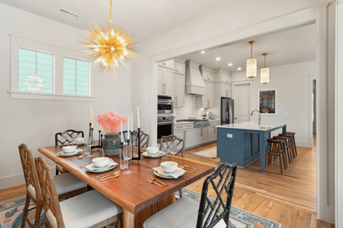 Interior of Bladen model home